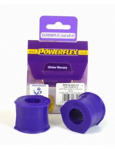Silentblock estabilizadora del Powerflex 21mm Fiat Punto 99-05