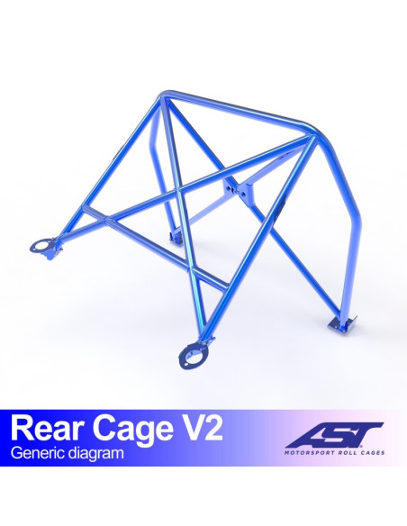 Arco trasero BMW 3-Series (E30) 2 puertas Coupe AWD REAR CAGE V2