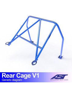 Arco trasero Mazda MX-3 (EC) 3 puertas Coupe REAR CAGE V1
