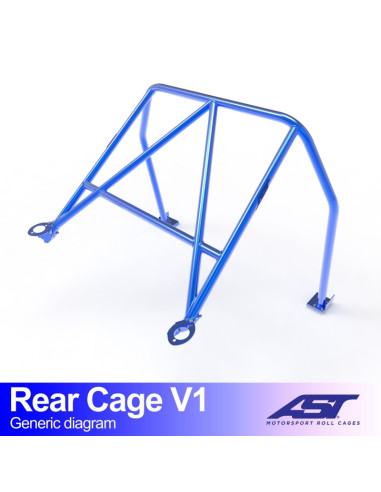 Arco trasero Mazda MX-3 (EC) 3 puertas Coupe REAR CAGE V1