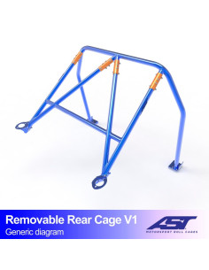 Arco trasero Toyota MR-2 (W20) 2 puertas Roadster REMOVABLE REAR CAGE V1