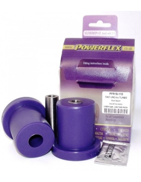 Silentblock puente trasero Powerflex Fiat Uno