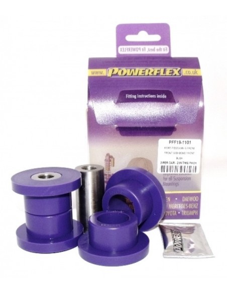 Silentblock delantero trapecio del Powerflex Ford Fiesta MK6