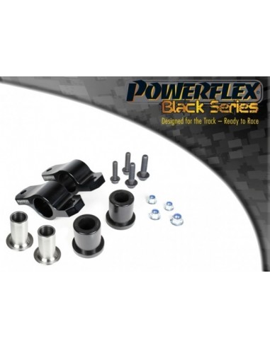 Silentblock trasero trapecio del Powerflex Ford Focus MK1 incl. ST/RS (Ajustable avance) Black series