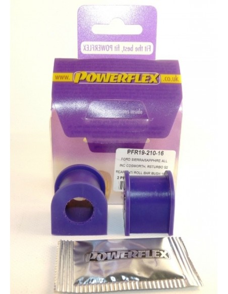 Silentblock estabilizadora tras Powerflex 16mm Ford Sierra Saphire Cosworth 2WD 88-89