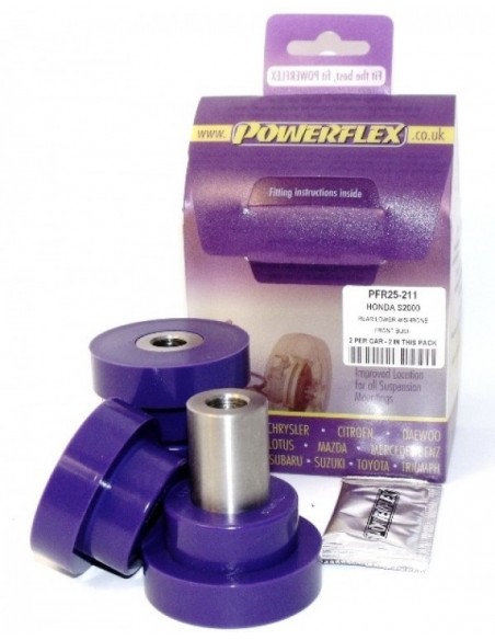Silentblock delantero trapecio inf tras Powerflex Honda S2000