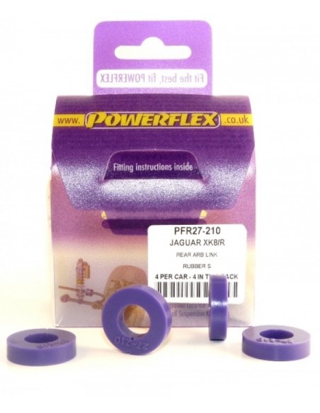 Silentblock unión estabilizadora tras Powerflex Jaguar XK8/XKR 96-06