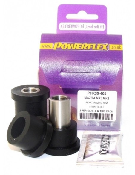 Silentblock delantero tirante tras Powerflex Mazda RX-8