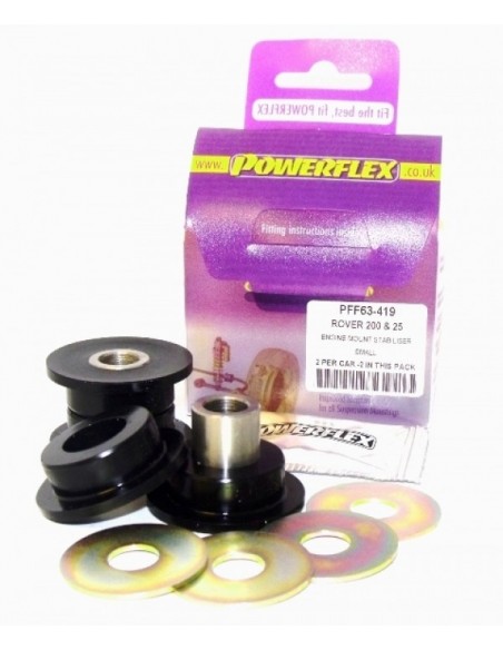 Silentblock corto estabilizadora soporte motor Powerflex MG ZS