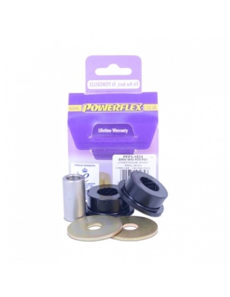 Silentblock soporte inf motor corto Powerflex Mini Paceman R61 2WD/4WD