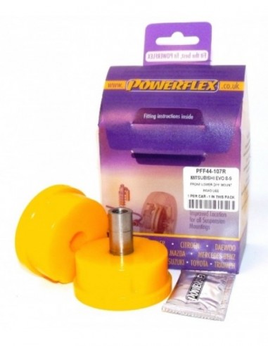 Silentblock diferencial inf del Powerflex Mitsubishi Lancer Evolution X (62mm)(Uso calle)