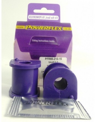 Silentblock estabilizadora tras Powerflex 15mm Opel Vectra B