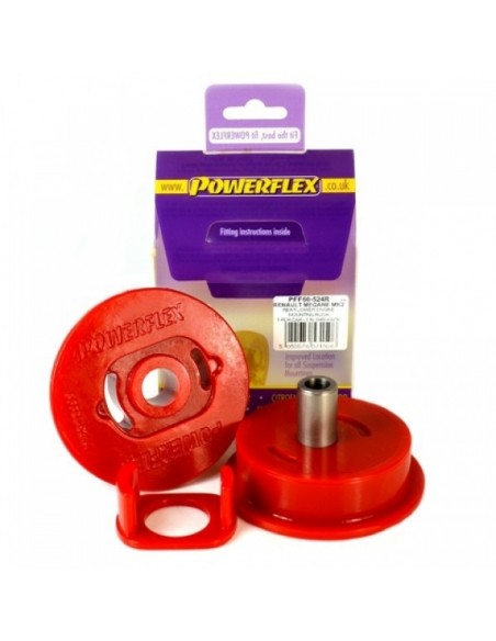 Silentblock soporte motor inf tras Powerflex Renault Scenic II 03-09 (2.0 diesel)