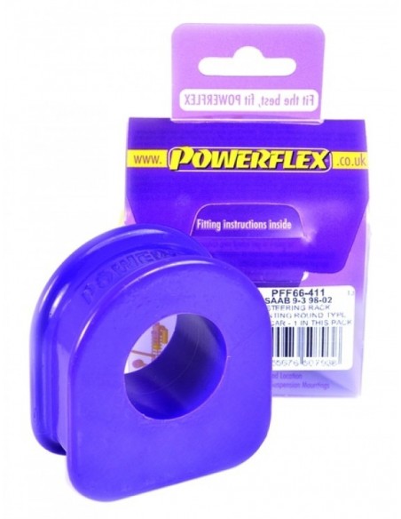 Silentblock dirección Powerflex Saab 9-3 98-02 (Redondo)