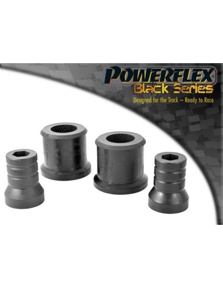 Silentblock trasero trapecio del Powerflex Skoda Roomster 06-08 Black series