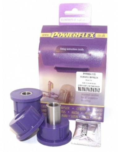 Silentblock trasero tirante tras a mangueta Powerflex Subaru Legacy 93-99