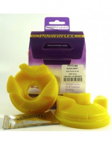 Inserto silentblock soporte motor tras Powerflex Suzuki Swift Sport 06-10