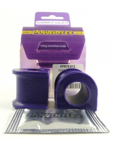 Silentblock estabilizadora tras Powerflex 22mm Toyota Supra 93-02