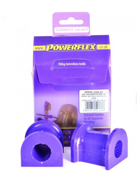 Silentblock estabilizadora del Powerflex 22mm Volkswagen Transporter T6