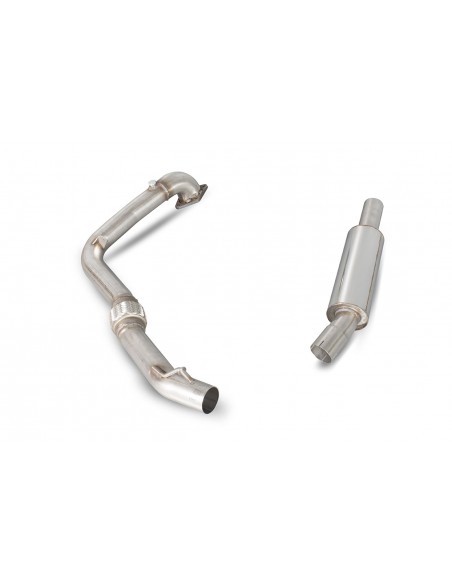 Downpipe Scorpion Volkswagen Polo 6R GTI 1.4TSi 180cv (Con silenciador)