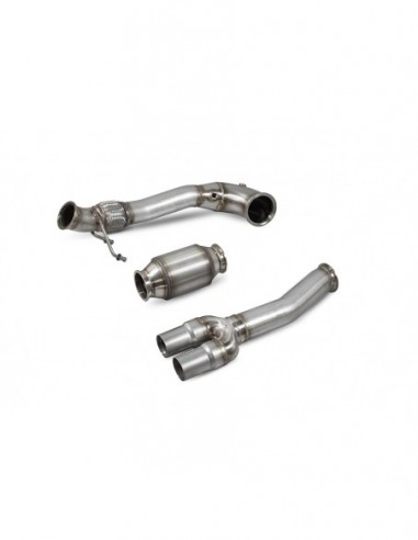 Downpipe catalizada Scorpion Audi RS3 8V Sportback Facelift (Modelos sin GPF)