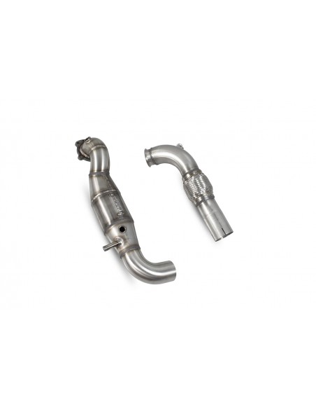Downpipe catalizada Scorpion Ford Fiesta MK8 ST-Line 1.0T Ecoboost (Modelos sin GPF)