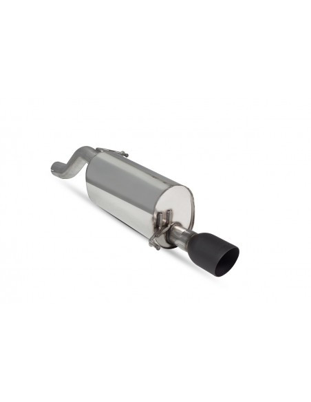 Escape trasero Scorpion Opel Corsa E 1.0 Turbo (Modelos sin GPF)(Colas negras)