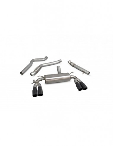 Escape Scorpion BMW M2 F87 (Modelos sin GPF)(Colas negras)