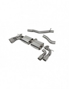 Escape Scorpion Volkswagen GolF R 7.5 Facelift (Con válvulas)(Sin silenciador)(Colas Daytona) 2