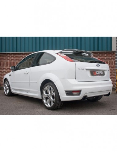 Escape Scorpion Ford Focus MK2 ST225 (Sin silenciador)(Colas negras)