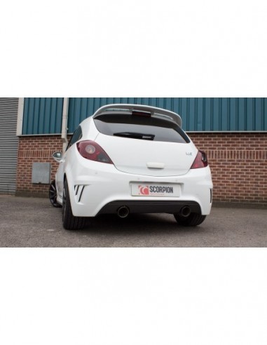 Escape Scorpion Opel Corsa D OPC Nürburgring (Sin silenciador)