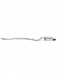 Escape Scorpion Opel Corsa E 1.0 Turbo (Modelos sin GPF)(Sin silenciador)(Colas negras) 2