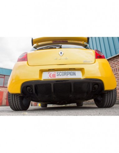 Escape Scorpion Renault Clio III Sport 197cv (Sin silenciador)(Colas STW)