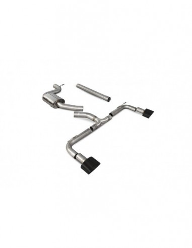 Escape Scorpion Seat Leon Cupra 5E 280/290/300cv (Modelos sin GPF)(Sin silenciador)(Colas negras)