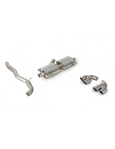 Escape Scorpion Audi S1 8X 2.0 TFSi Quattro (Con válvulas)(Sin silenciador)(Colas Monaco)