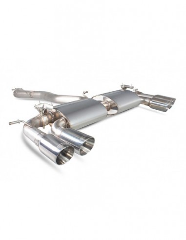 Escape Scorpion Volkswagen Golf MK7 R (Con válvulas)(Sin silenciador)