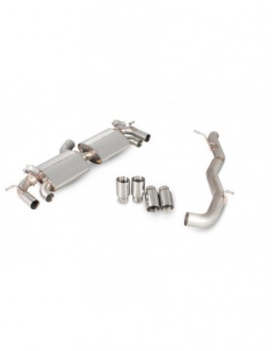 Escape Scorpion Volkswagen Golf MK7 R (Con válvulas)(Sin silenciador)