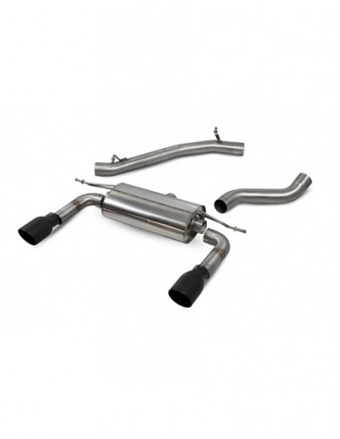 Escape Scorpion Audi TT 8S 2.0 TFSi Quattro (Sin silenciador)(Para modelos sin GPF)(Colas negras)