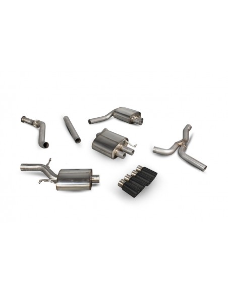 Escape Scorpion Audi A5 B8 2.0 TFSI (Colas negras)