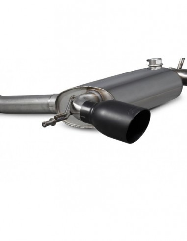 Escape Scorpion Audi TT 8N Quattro 3.2 V6 (Colas negras)