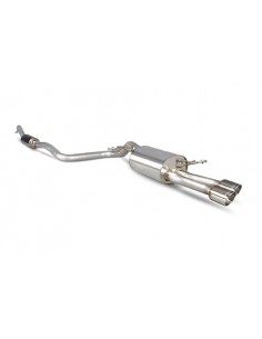 Escape Scorpion Ford Fiesta MK7 1.0T Ecoboost 100/125/140cv (difusor trasero standard)