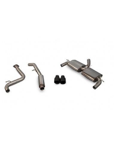 Escape Scorpion Ford Focus MK2 ST 225cv (Colas negras)