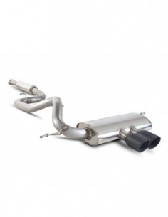 Escape Scorpion Ford Focus MK3 ST250 (Colas negras)