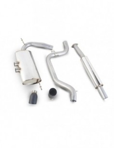 Escape Scorpion Ford Focus MK3 ST250 (Colas negras) 2