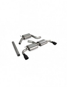 Escape Scorpion Volkswagen Golf VI GTI (Colas negras) 2