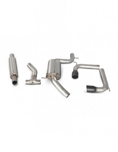 Escape Scorpion Volkswagen Golf VII Gti (Colas negras)