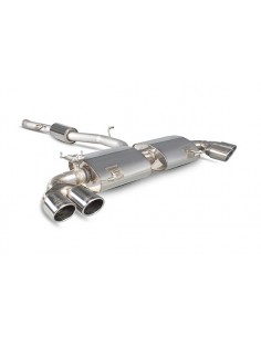 Escape Scorpion Audi S1 8X 2.0 TFSi Quattro (Con válvulas)(Colas Monaco)