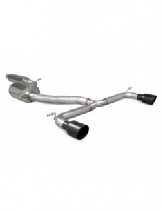 Escape Scorpion Volkswagen Golf 7.5 GTI (Modelos con GPF)(Colas negras)