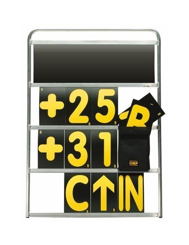 Panel Pit Lane OMP 4 filas