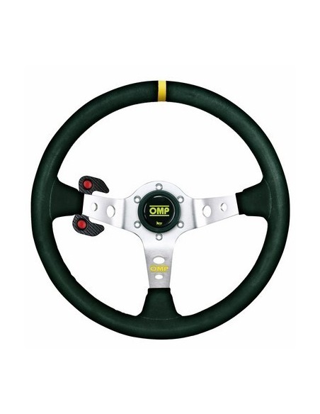Botones auxiliares carbono volante OMP lateral